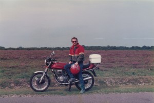 Kevin On A Bike 1 - Sept 1986