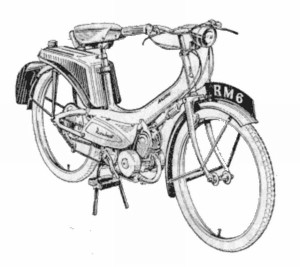 Raleigh Moped